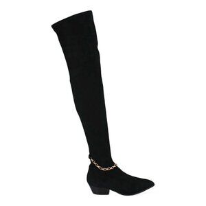 Stella Luna Over the Knee Suede Boots